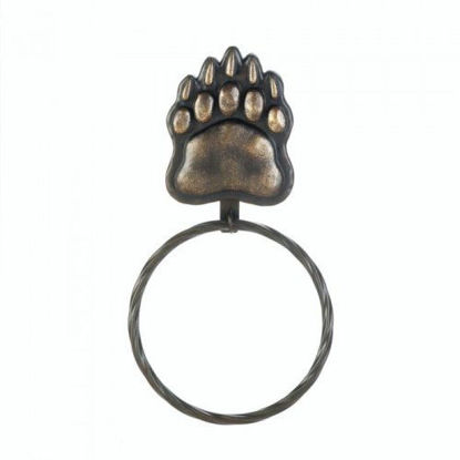 Picture of Iron Bear Paw Towel Ring