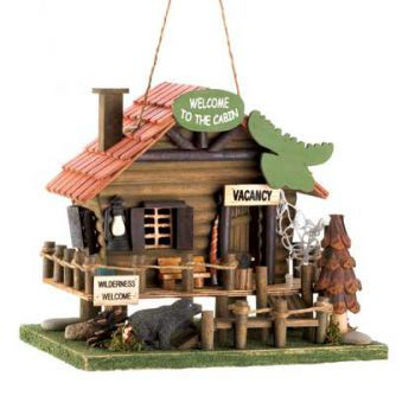 Picture of Welcome To The Cabin Birdhouse