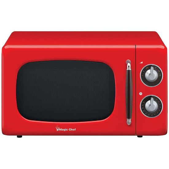 Picture of Magic Chef .7 Cubic Ft 700-watt Retro Microwave (red)