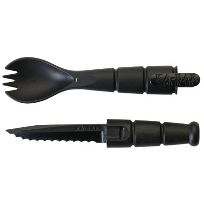 Picture of KA-BAR Tactical Spork (Spoon Fork Knife) Tool Black