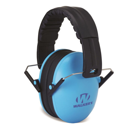 Picture of Walkers Kid Passive Folding Muff-23dB NRR-Blue