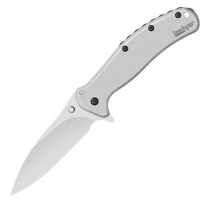 Picture of Kershaw Zing Assisted 3.0 in Bead Blast Plain SS Handle