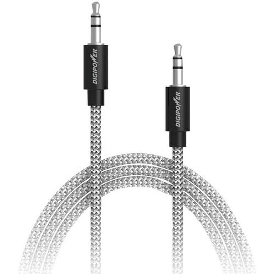Picture of Digipower Tangle-free Braided Auxiliary Cable&#44; 3ft