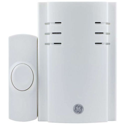 Picture of Ge Push-button Plug-in Door Chime With 2 Melodies