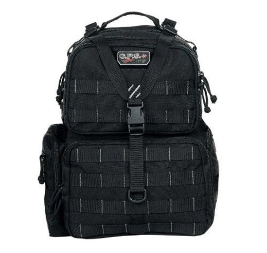 Picture of G.P.S. Tactical Range Backpack Black GPS-T1612BPB