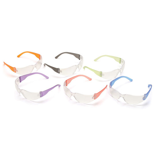 Picture of Pyramex Mini Intruder Multi-Color Mini Safety Glasses 12 Pk