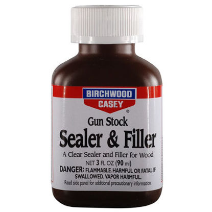 Picture of Birchwood Casey Gun Stock Clear Sealer and Filler 3 oz