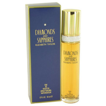 Picture of Diamonds &amp;amp; Saphires By Elizabeth Taylor Eau De Toilette Spray 1.7 Oz