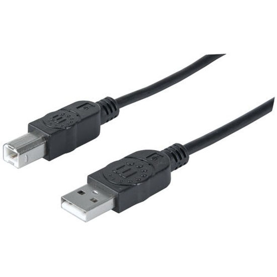 Picture of Manhattan A-male To B-male Usb 2.0 Cable (10ft)