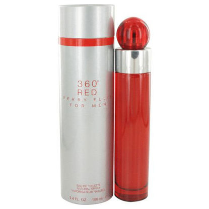 Picture of Perry Ellis 360 Red By Perry Ellis Eau De Toilette Spray 3.4 Oz