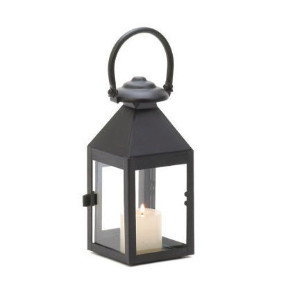 Picture of Small Classic Black Candle Lantern
