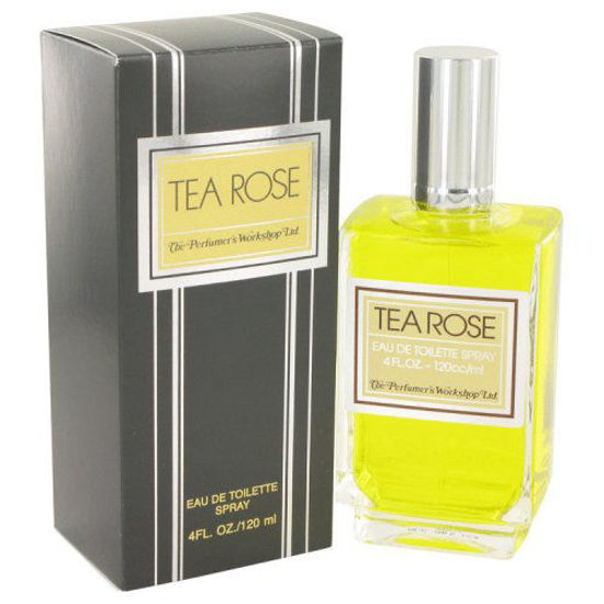 Picture of Tea Rose By Perfumers Workshop Eau De Toilette Spray 4 Oz