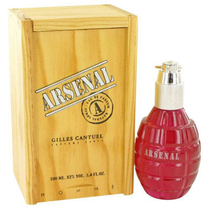 Picture of Arsenal Dark Red By Gilles Cantuel Eau De Parfum Spray 3.4 Oz