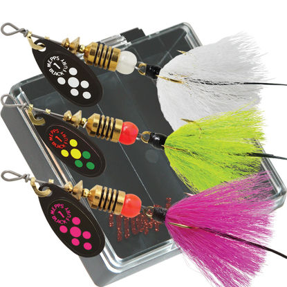 Picture of Mepps Trout Pocket Pac - #1 Black Fury Dressed