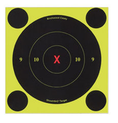 Picture of Birchwood Casey Shoot-N-C 6 inch Round Target 60 Sheet Pack