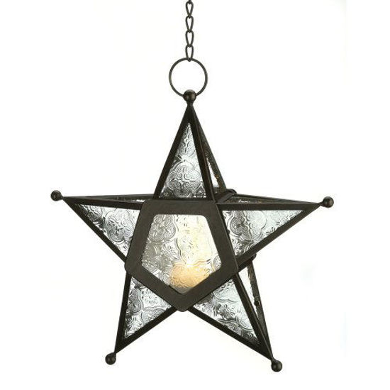 Picture of Clear Glass Star Lantern