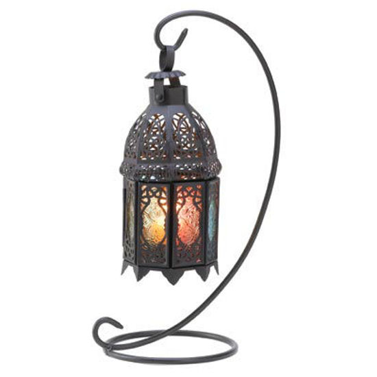 Picture of Rainbow Moroccan Lantern Stand