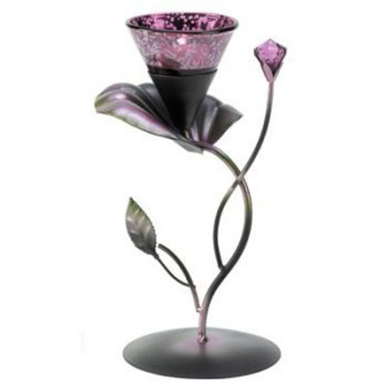 Picture of Lilac Lily Pad Tealight Holder