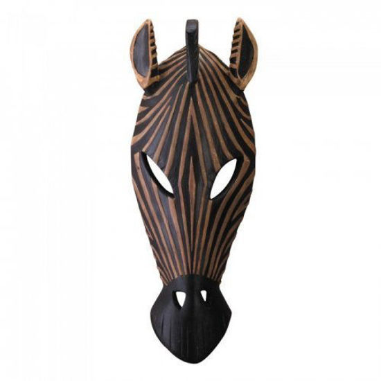 Picture of Zebra Mask Wall Plaque