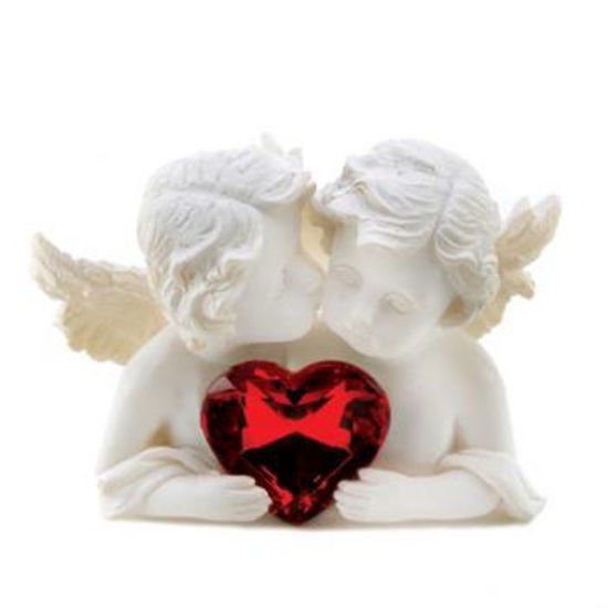 Picture of Two In Love Cherub Figurine