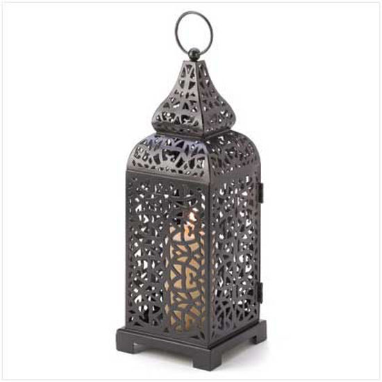 Picture of Moroccan Tower Candle Lantern