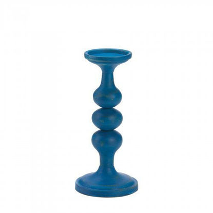 Picture of Carmona Blue Artisan Candleholder