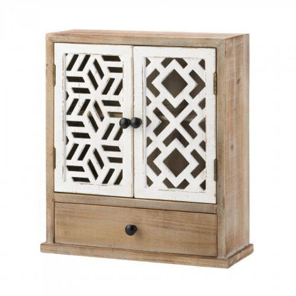 Picture of Geo Pattern Wall Cabinet