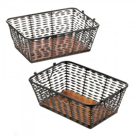 Picture of Iron Basket Set Of 2