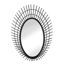 Picture of Riki Large Black Bamboo Mirror