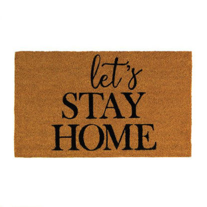 Picture of Alice Lets Stay Home Coir Doormat