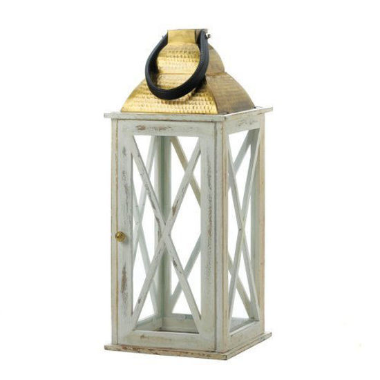 Picture of Savannah Large White Lantern