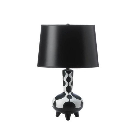 Picture of Dollop Black And White Table Lamp