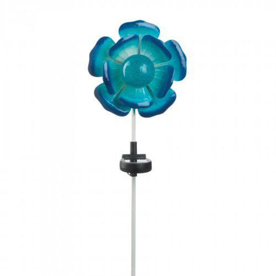 Picture of Blue Flower Solar Stake
