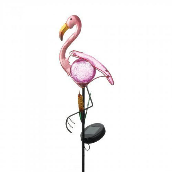 Picture of Tropical Flamingo Solar Stake