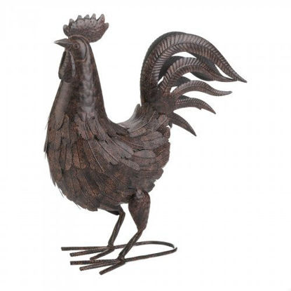 Picture of Brown Rooster Decoration