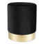 Picture of Black Velvet Stool
