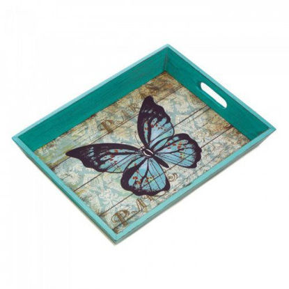 Picture of Blue Butterfly Serving Tray