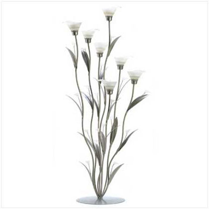 Picture of Silver Calla Lily Candleholder