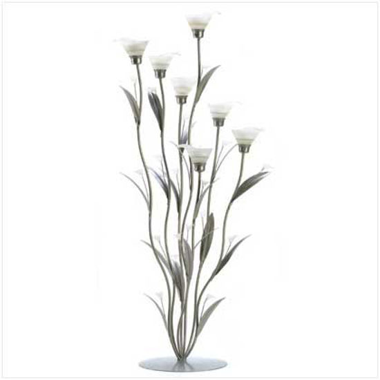 Picture of Silver Calla Lily Candleholder