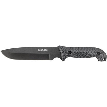 Picture of Schrade SCHF52 Fixed 7.0 in Black Blade Micarta Handle