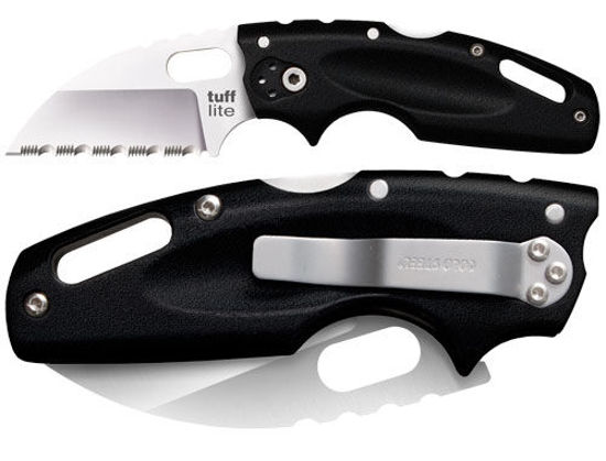 Picture of Cold Steel Tuff Lite Folder 2.5in Serrated Blk Polymer Hndl