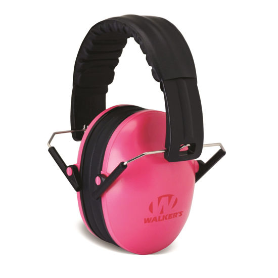 Picture of Walkers Kid Passive Folding Muff-23dB NRR-Pink