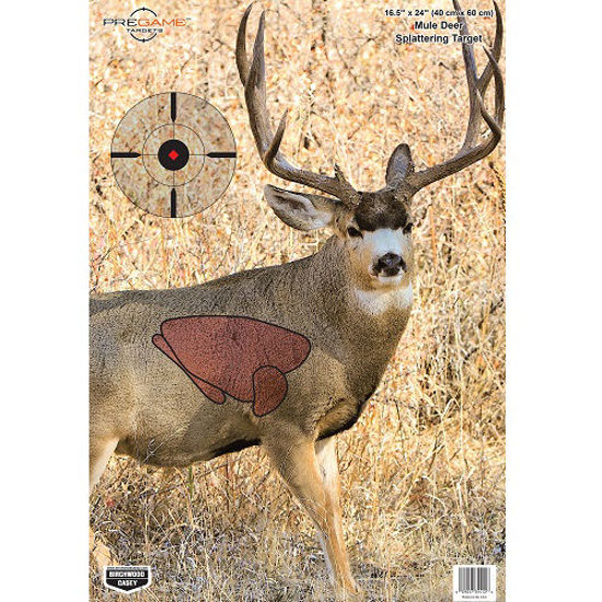 Picture of Birchwood Casey Pregame Mule Deer 16.5x 24 Target 3pk