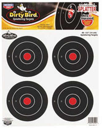 Picture of Birchwood Casey Dirty Bird 5.5 inch Round Splattering Target