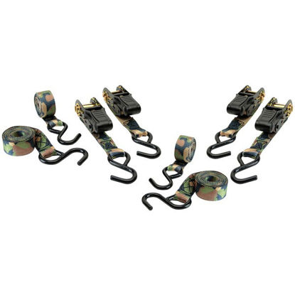 Picture of Hme Camouflage Ratchet Tie Down&#44; 4-pack