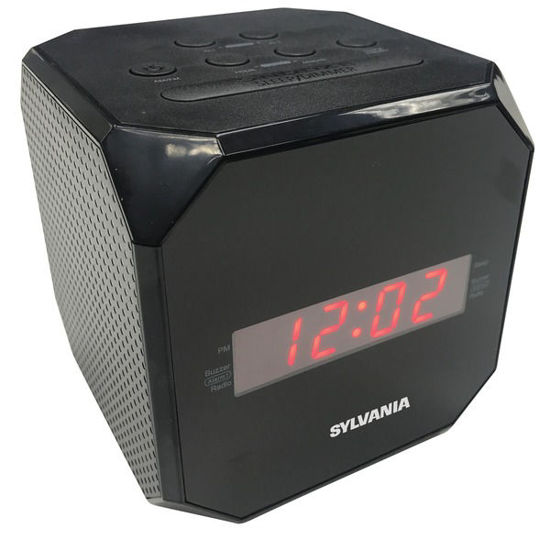 Picture of Sylvania Cube Clock Radio
