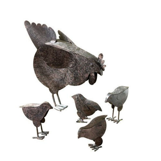 Picture of Hen With Chicks Sculpture